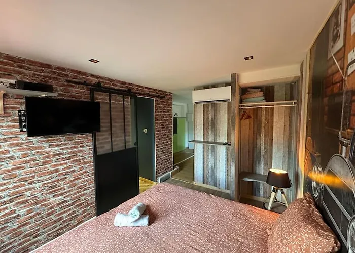 Lägenhet T1 4 Pers Clim Parking Prive